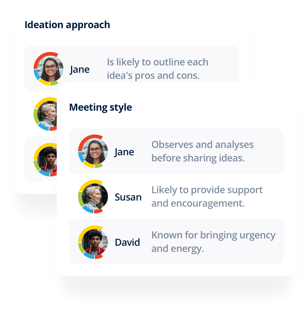 Tests Personality for Team Building at Work